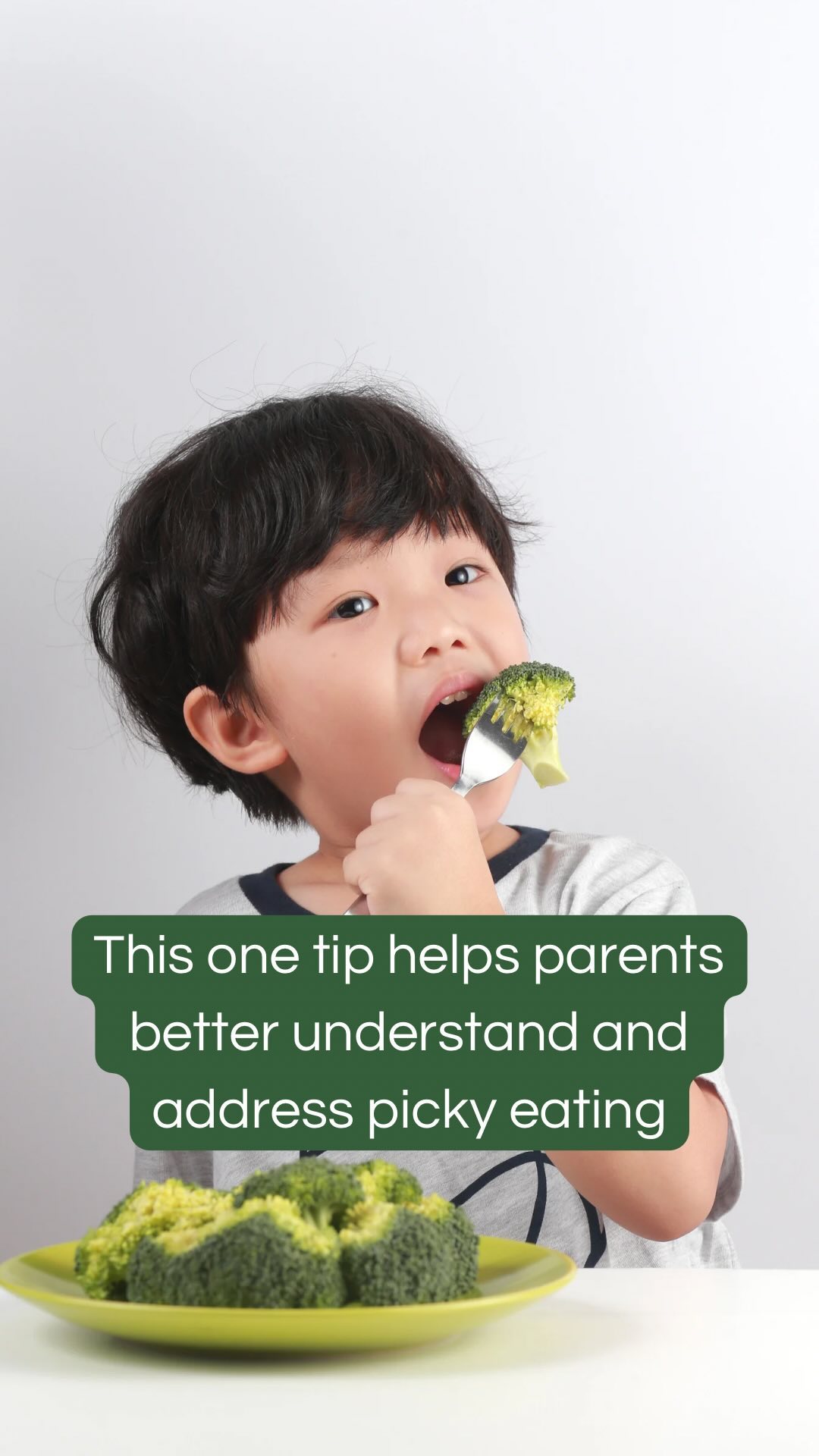 Parenting is hard, and raising healthy eaters is no exception. 

When introducing new foods, slow and steady wins the race. 🥦🥕🍎

Looking for more tips? We have a guide for that. Coming this fall 🍂

#HealthyKids #parentingtips #HealthyEating #FamilyMeals  #kidsnutrition #rainbowkitchenkids